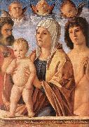 BELLINI, Giovanni Madonna with Child and Sts. Peter and Sebastian fgf